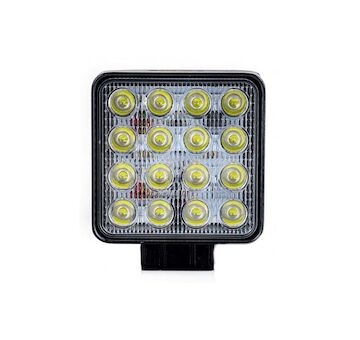 LED prostorové světlo, 16xLED, čtvercové