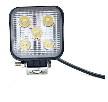 LED prostorové světlo, 5xLED, čtvercové