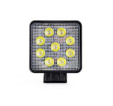 LED prostorové světlo, 9xLED, čtvercové