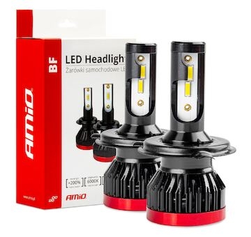 LED žárovky hlavního svícení BF Série H4/H19 AMiO