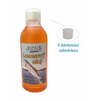 Lososový olej s odměrkou JUKO (1000 ml)