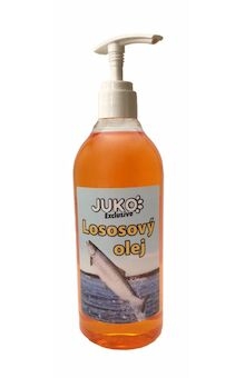 Lososový olej s pumpičkou JUKO (500 ml)