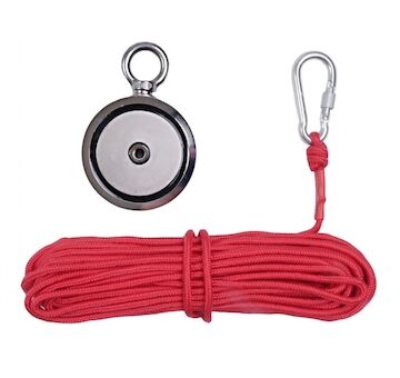 Magnet fishing 140kg oboustranný pro lovce pokladů KD10415 KRAFT&DELE