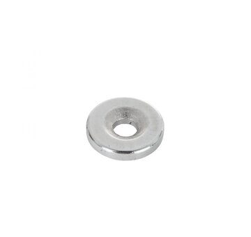 Magnet neodymový s montážním otvorem 14x3mm, kulatý 10ks GEKO