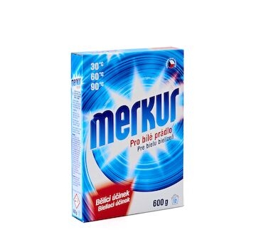 Merkur pro bílé prádlo prací prášek 600g