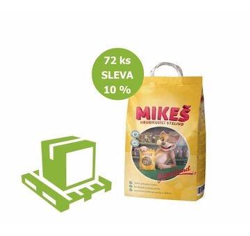 MIKEŠ Standard hrudkující 10 kg (paleta 72 ks) SLEVA 7 %