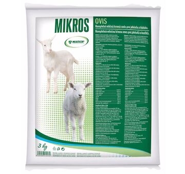 MIKROS OVIS sušené mléko, jehně, kůzle 3 kg