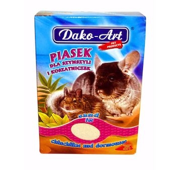 Minerální písek činčila, osmák Dako 1,5 kg