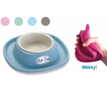 Miska plast soft touch malá