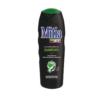 Mitia for men 2v1 sprchový gel 2v1, 400ml Diamond