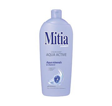 Mitia tekuté mýdlo 1l Aqua active