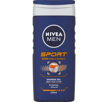 NIVEA men sprchový gel 250ml SPORT