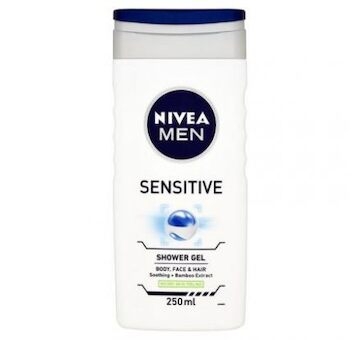 NIVEA sprchový gel for MEN 250ml Sensitive