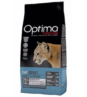 OPTIMAnova Cat Rabbit & Potato GF 2 kg 