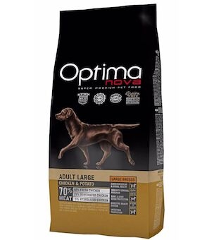 OPTIMAnova Dog Adult Large Chicken & Potato GF 12 kg