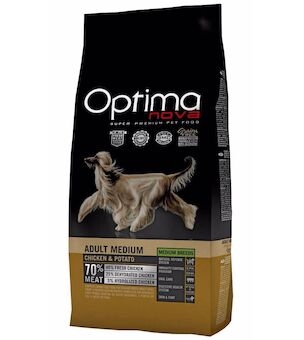 OPTIMAnova Dog Adult Medium Chicken & Potato GF 2 kg 