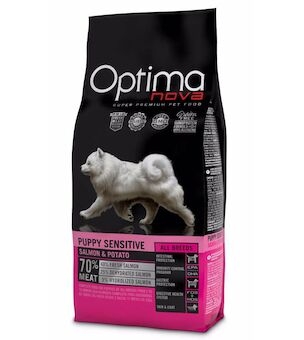 OPTIMAnova Dog Puppy Sensitive Salmon & Potato GF 12 kg