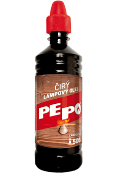 PE-PO lampový olej čirý 500ml