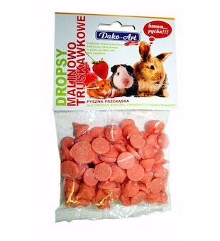 Pochoutka hlodavec malinovo-jahodová Dako 75 g