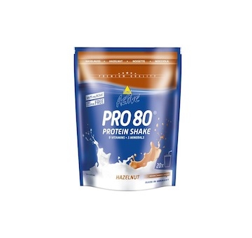 protein ACTIVE PRO 80 / 500 g Lískový oříšek (Inkospor - Německo)