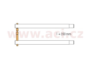 ramena pro bodovací kleště s krytkou PORTASPOT, délka 350 mm (2 ks)