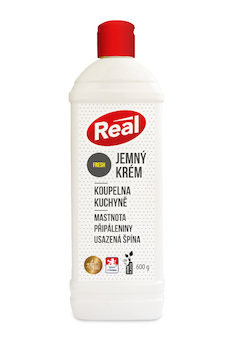 Real jemný krém FRESH 600g, tekutý jemný krém