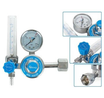 Redukční ventil CO2/Argon W21,8" s průtokoměrem GEKO