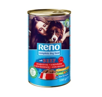 RENO Dog hovězí, kousky 1240 g