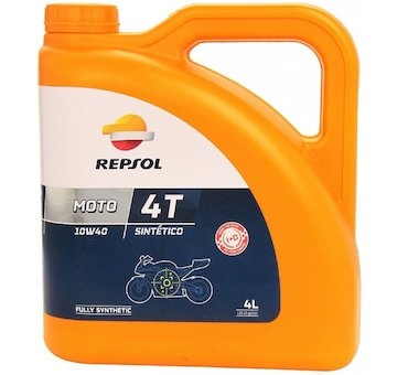 Repsol Moto Sintetico 4T 10W-40 4 l