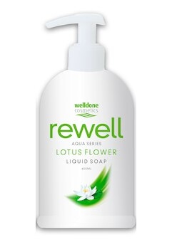 Rewell tekuté mýdlo Lotus flower 400ml Welldone