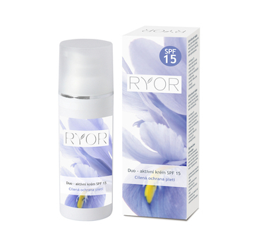 RYOR Duo-aktivní krém SPF 15 50ml dávkovač RYOR