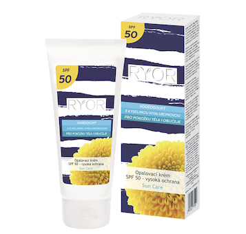 RYOR Opalovací mléko SPF 50, 100ml