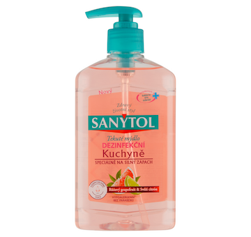 SANYTOL dezinfekční mýdlo kuchyně 250ml