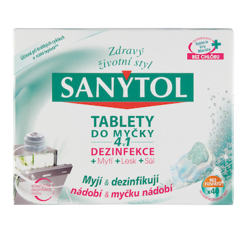 SANYTOL tablety do myčky 4v1 40ks