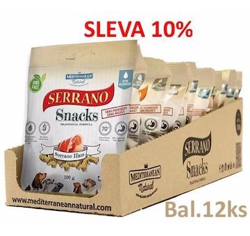 Serrano Snack Dog Serrano Ham 100 g (12 ks) SLEVA 10 %