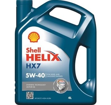 Shell Helix HX7 5W-40 4 l