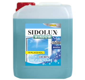 SIDOLUX  WINDOW NANO CODE - ARCTIC- čistič oken s NANO technologií, 5l