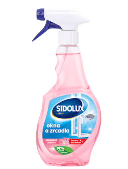 SIDOLUX  WINDOW NANO CODE - JAPANESE CHERRY - čistič oken s NANO technologií, 500ml