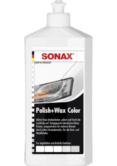 Sonax Polish & Wax COLOR leštenka bílá 500 ml