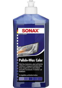 Sonax Polish & Wax COLOR leštenka modrá 500 ml