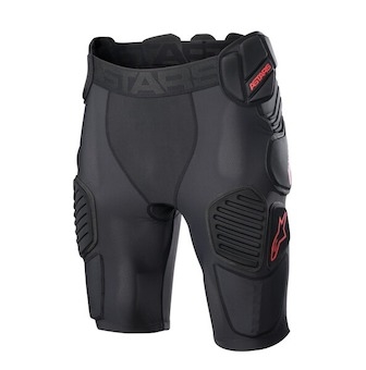 šortky pod kalhoty BIONIC PRO, ALPINESTARS (černá/červená, vel. L)