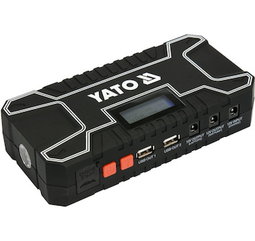 Startovací zdroj a powerbanka 12000 mAh Yato YT-83082