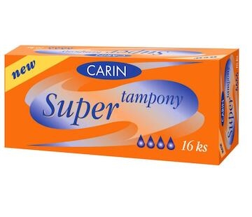 Tampony Carin Super 16ks