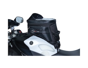 tankbag na motocykl S20R Adventure s popruhy, OXFORD (černý, objem 20 l)