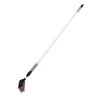 Teleskopický průtokový kartáč na mytí auta 141-240cm AMIO-03951