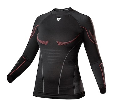 termotriko s dlouhým rukávem HERO LONG SLEEVE WOMEN, UNDERSHIELD, dámské (černá, vel. XS)