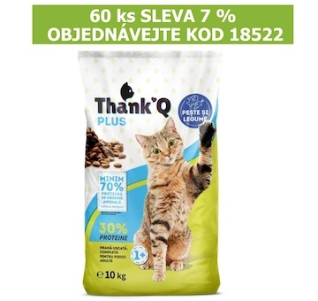 Thank´Q Plus Cat Adult Ryba 10 kg