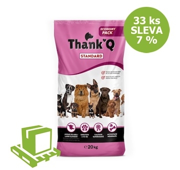 Thank´Q Standard Dog Adult Jehně 20 kg (paleta 33 ks) SLEVA 7 %