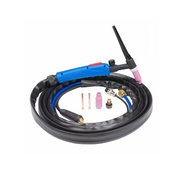 TIG svařovací hořák SR 17V délka 4 m, s ventilkem, konektor 35/50 POWERMAT