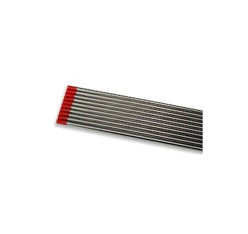 TIG wolframová elektroda 1ks, 2,4mm/175mm, červená (WT20) LAND & WELDER